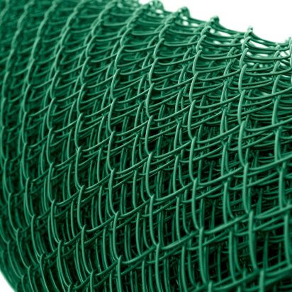 Čtyřhranné pletivo poplastované IDEAL Zn + PVC 45 - tenisové - výška 300 cm