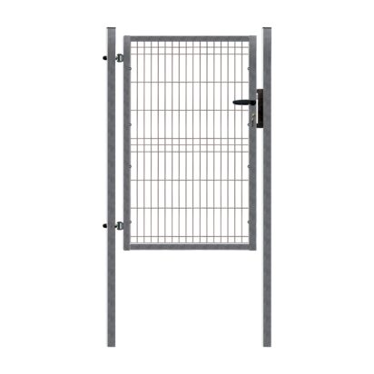 Jednokřídlá branka 3D PILOFOR® pozinkovaná (Zn) - rozměr 1094 × 1245 mm