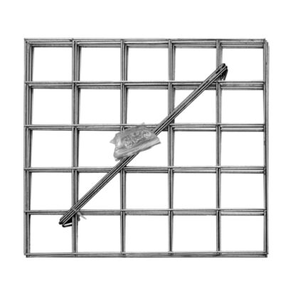 Gabionový koš SUPER 50, rozměr 500x500x500mm, oko 100x100mm, drát 4mm, spona 4ks, svorka 80ks
